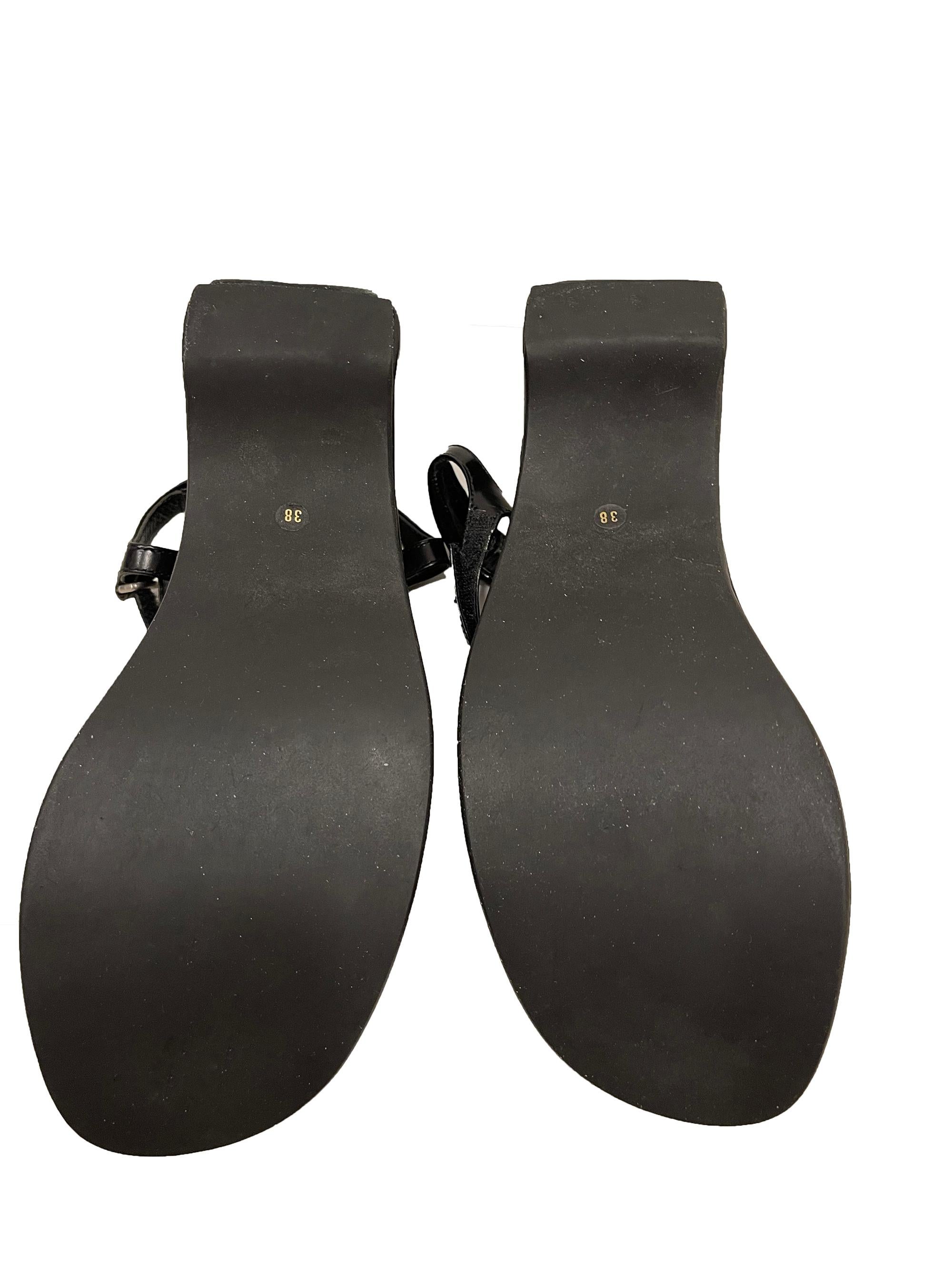 black wedge sandals 90s
