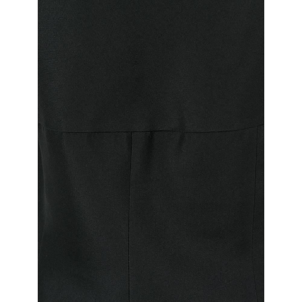 Women's 1990s Prada Black Midi Dress