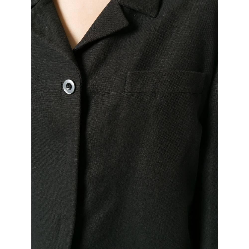 Women's 1990s Prada Black Shirt Jacket