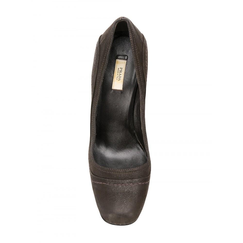1990s Prada Brown Pumps In Good Condition In Lugo (RA), IT