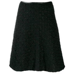 1990s Prada Jacquard Skirt