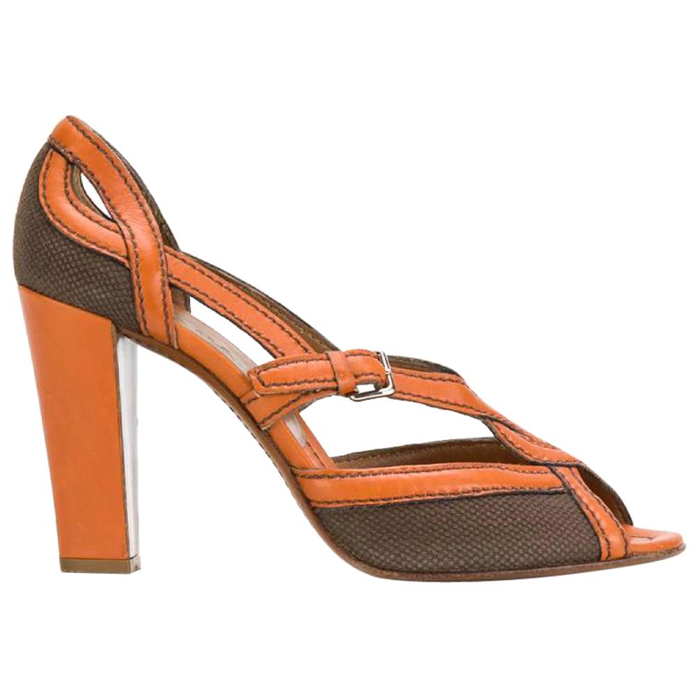 prada canvas sandals