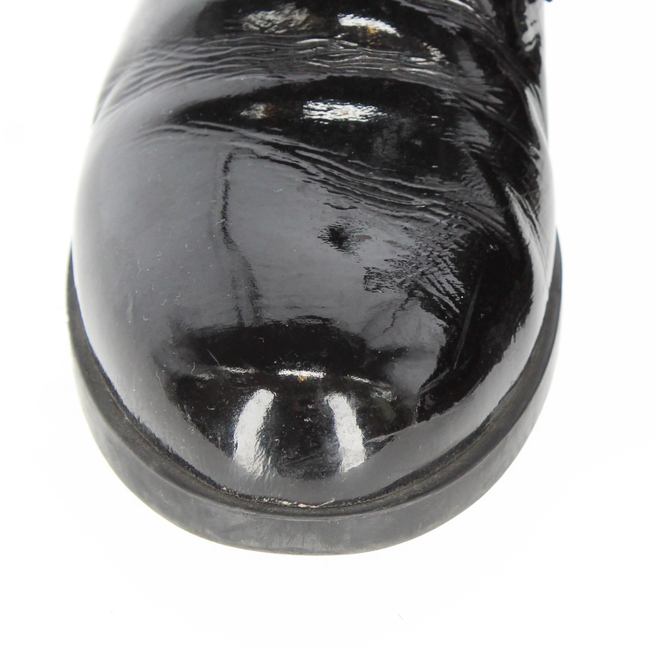 1990s Prada Leather Lace-up Shoes 5