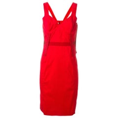 1990s Prada Red Dress