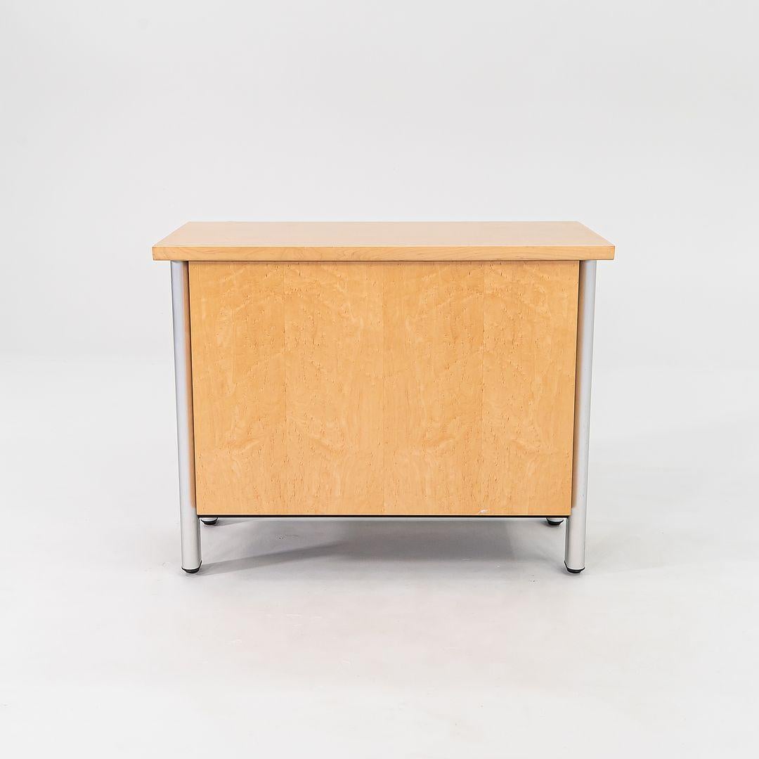Late 20th Century 1990s Propeller Credenzas in Birdseye Maple by Emanuela Frattini for Knoll For Sale