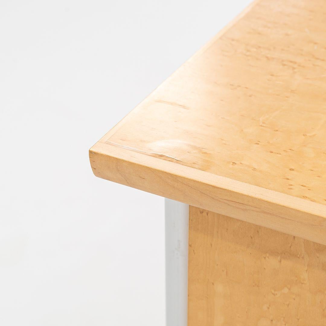 1990s Propeller Credenzas in Birdseye Maple by Emanuela Frattini for Knoll For Sale 1
