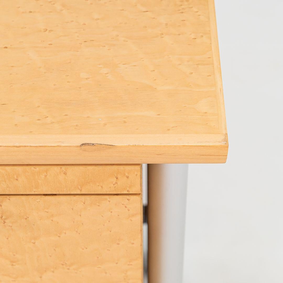 1990s Propeller Credenzas in Birdseye Maple by Emanuela Frattini for Knoll For Sale 2