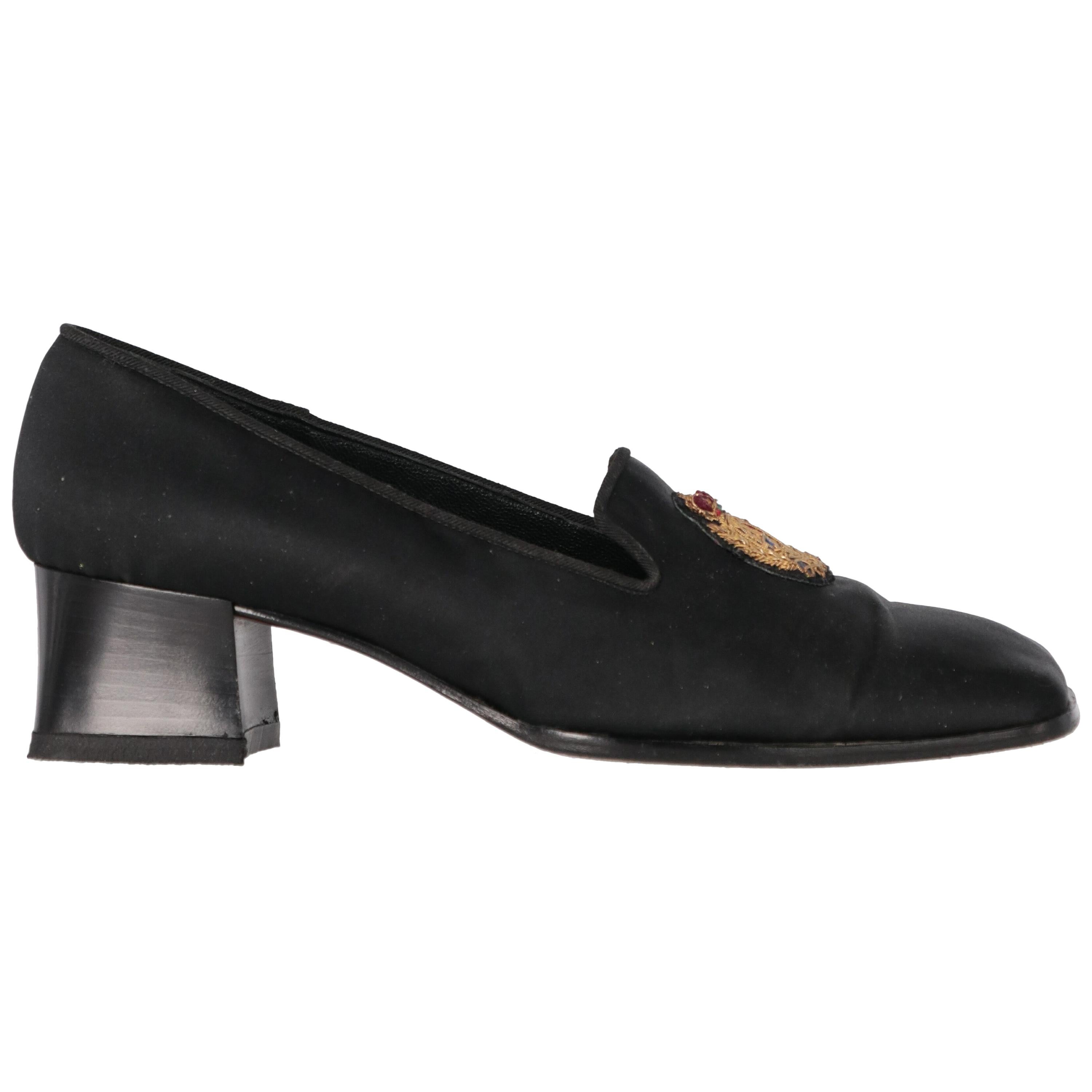 1990s Ralph Lauren Heeled Loafers For Sale at 1stDibs | heeled loafers 90s