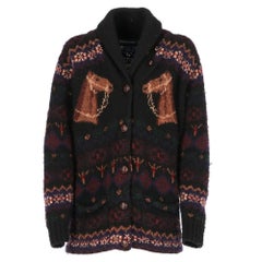 Retro 1990s Ralph Lauren wool cardigan