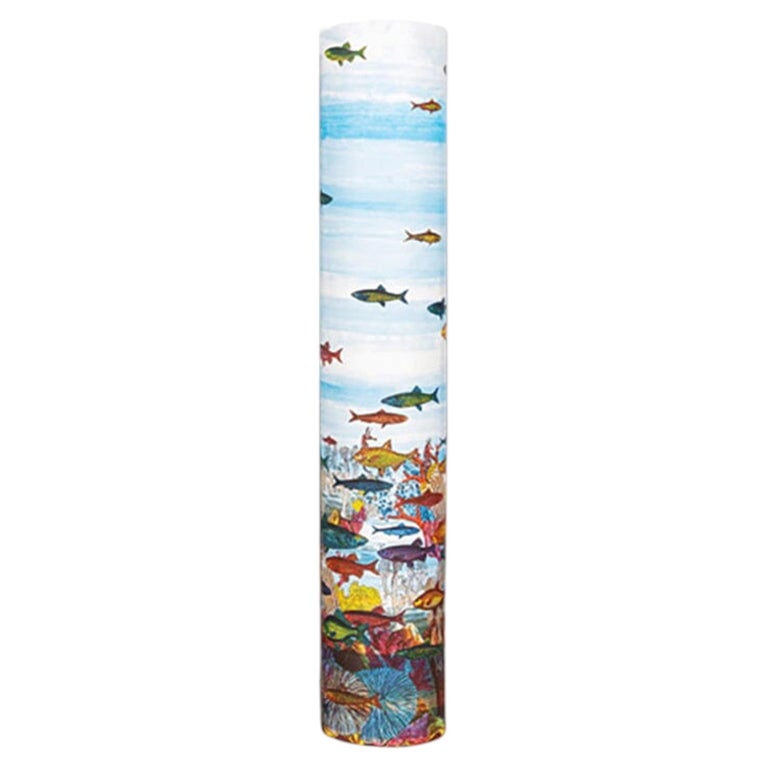 1990s Rare "Aquarium" Floor Lamp by Piero Fornasetti for Antonangeli