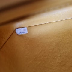 1990s Rare Chanel Linen Quilted Medium Diana Flap Bag