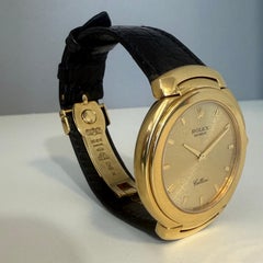 1990s Rare Rolex Cellini ref. 6623 in Yellow Gold