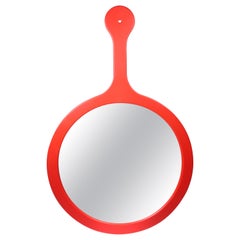 1990s Red Dyrvik Wall Mirror by IKEA