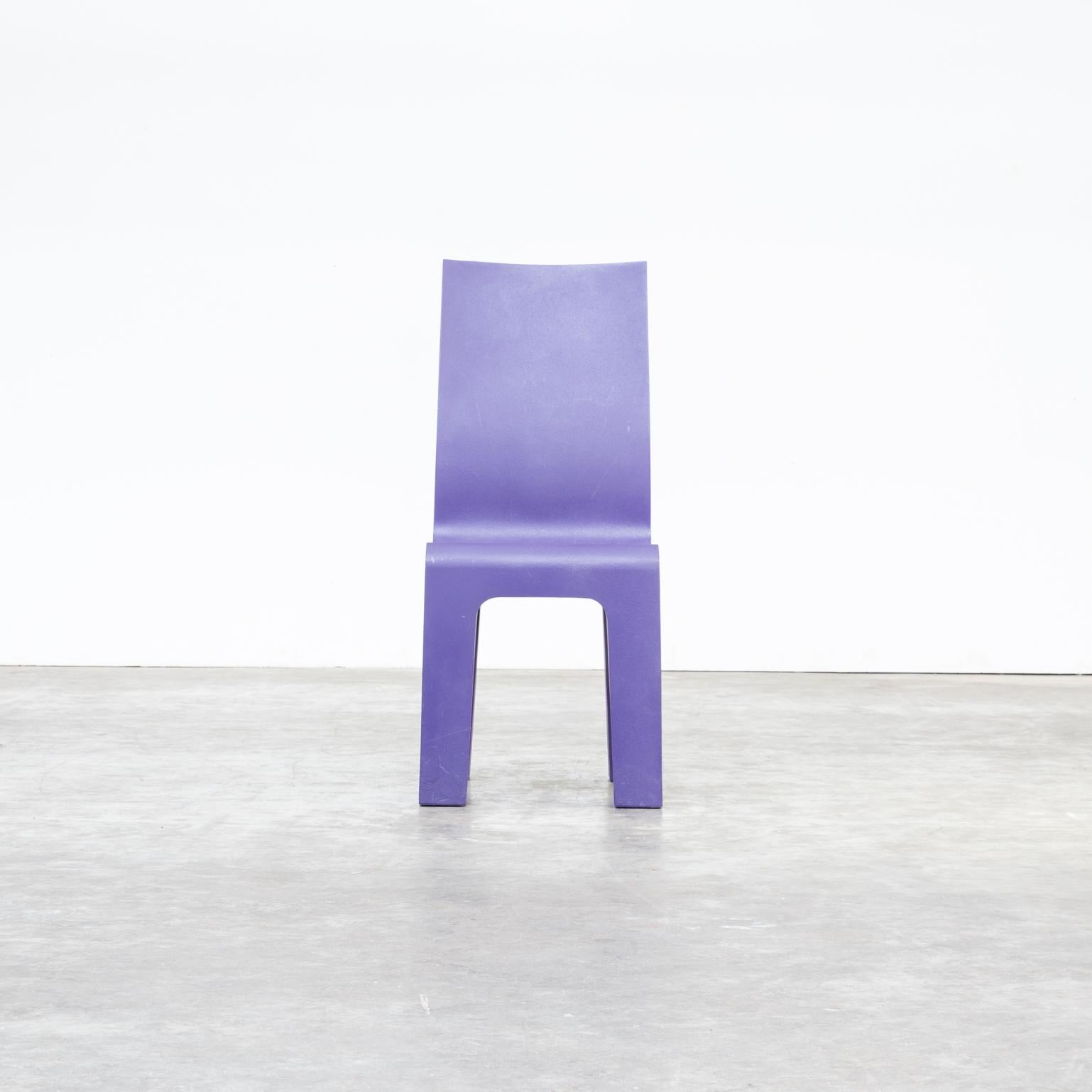 1990s Richard Hutten ‘Centraal Museum’ Chair for Gispen Set of Six For Sale 1