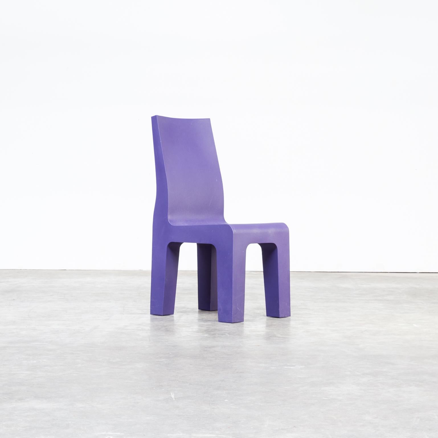 1990s Richard Hutten ‘Centraal Museum’ Chair for Gispen Set of Six For Sale 2