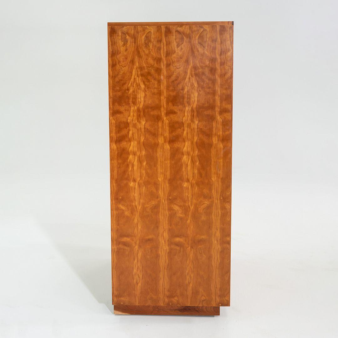 1990s Robert Lovett Custom-Designed Cherry Armoire Cabinet For Sale 4