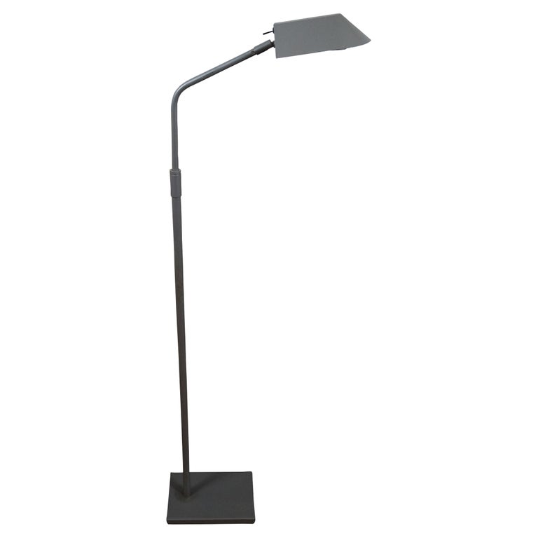 1990s Robert Sonneman George Kovacs Gray Pharmacy Library Reading Floor ...