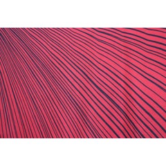 1990s Roberta Di Camerino Red Blue Silk Scarves Foulard