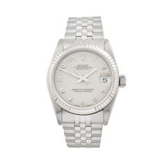 1990s Rolex Datejust Stainless Steel 68274 Wristwatch