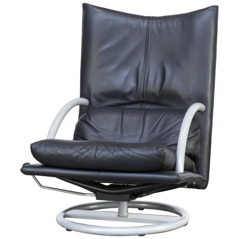 1990s Rolf Benz Relax Lounge Fauteuil Build on a Italian Morex Metal Frame For Sale