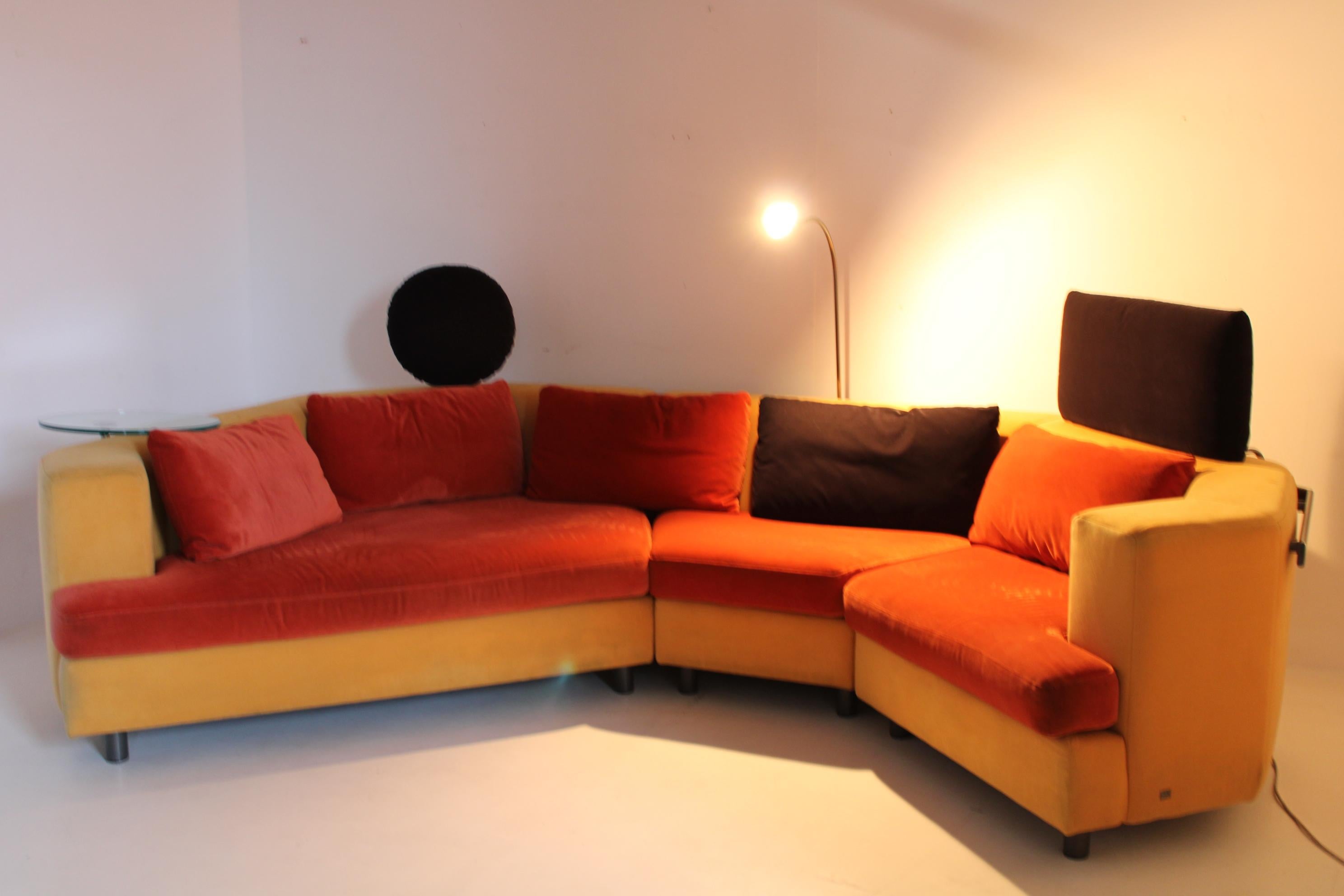 Fabric 1990s Rolf Benz Sofa, Germany For Sale