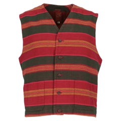 1990s Romeo Gigli Ethnic Pattern Vest