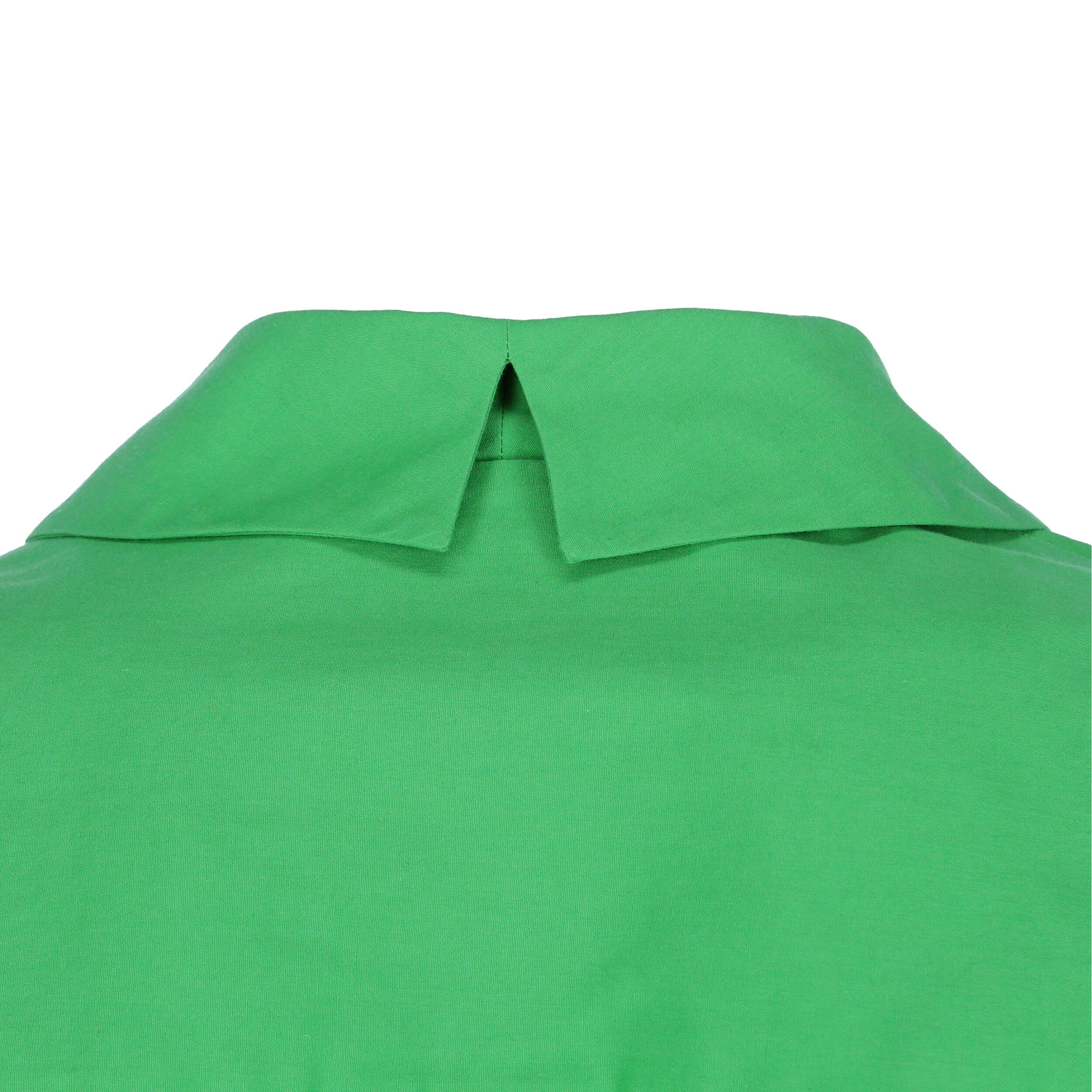 1990s Romeo Gigli Green Shirt 4