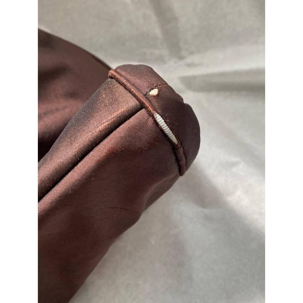 1990s Romeo Gigli Half Moon Brown Bag 2