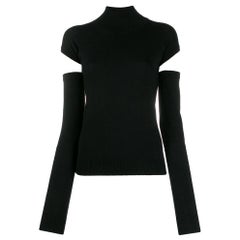 1990s Romeo Gigli Knit Cut-Out Top