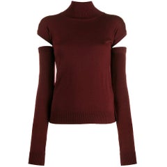 1990s Romeo Gigli Knit Cut-Out Top