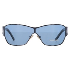 1990s Romeo Gigli Light Blue Sunglasses