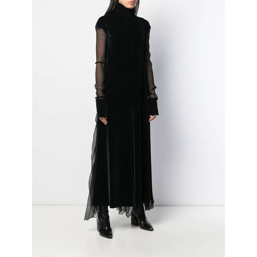 Black 1990s Romeo Gigli Long Dress