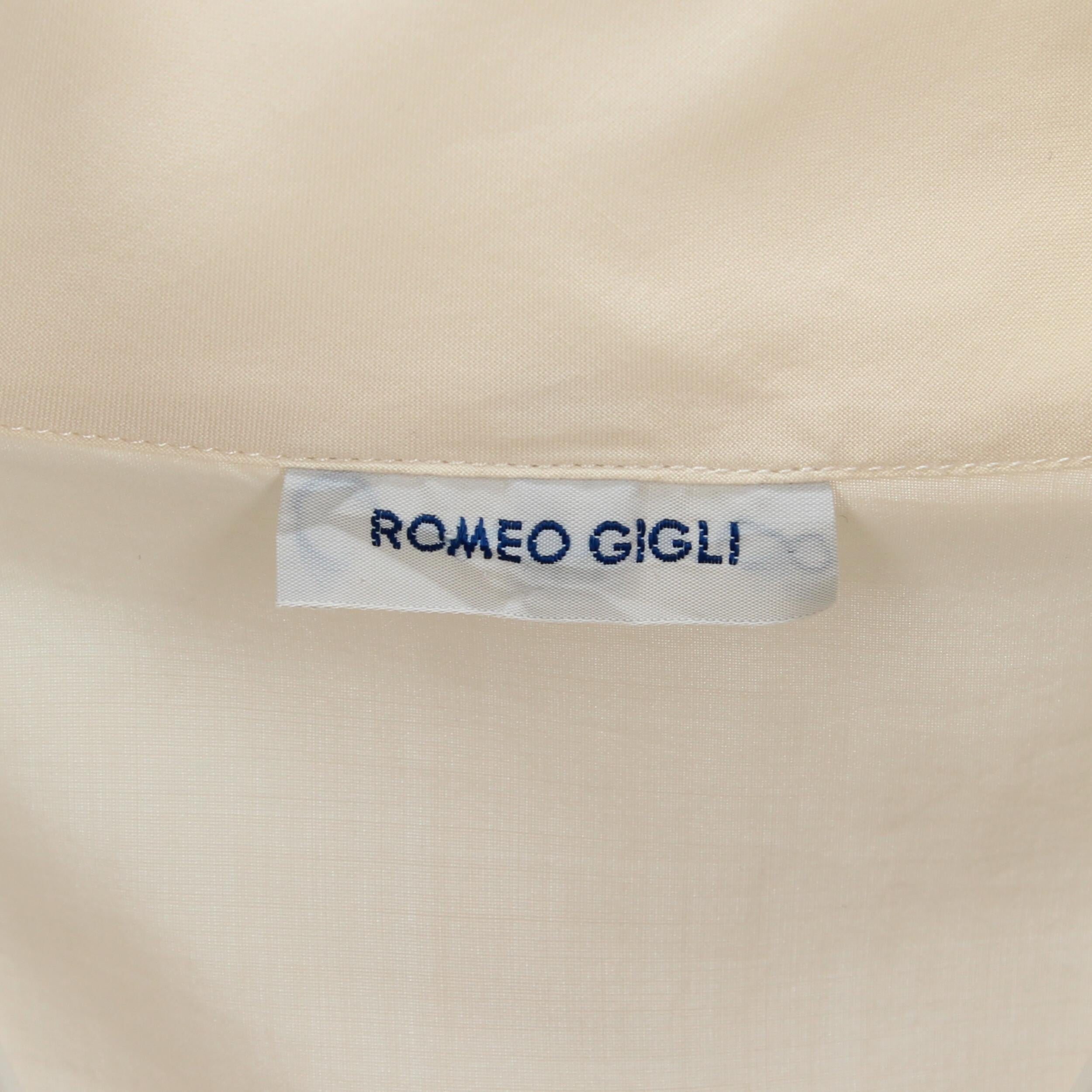 1990s Romeo Gigli Silk Shirt 9
