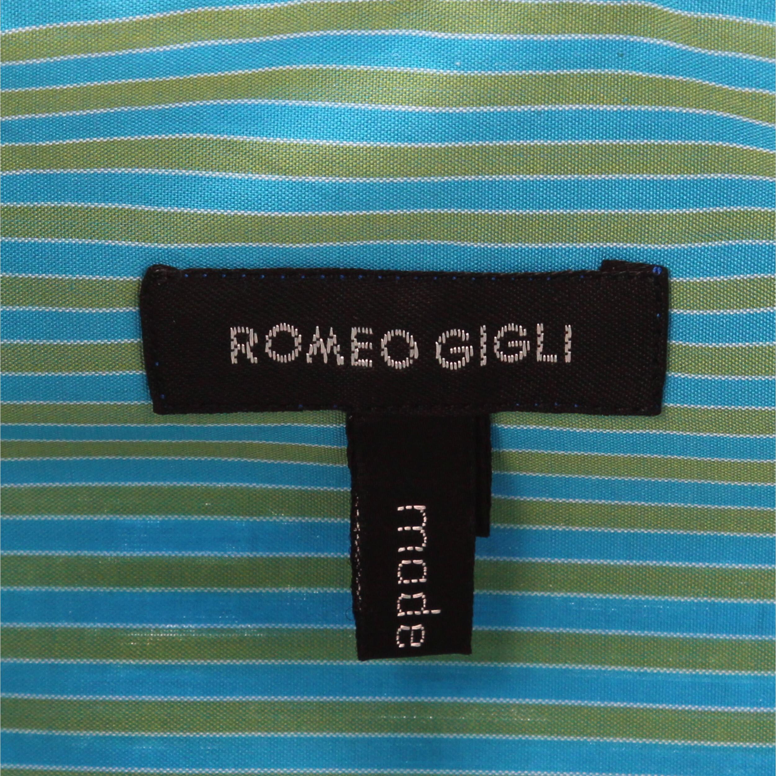 1990s Romeo Gigli Striped Shirt 3