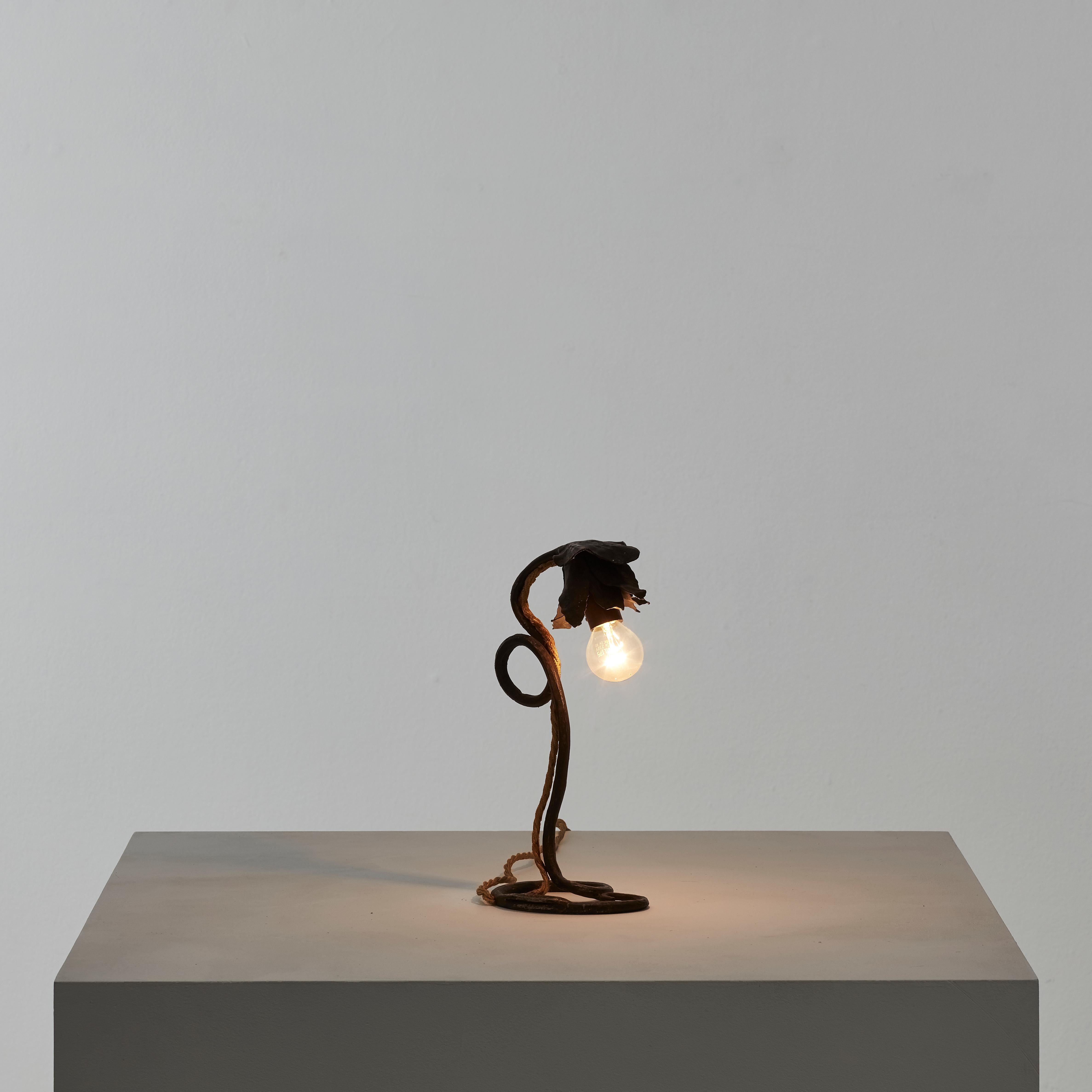 italien Lampes de table 'Fiore' de Salvino Marsura datant des années 1990 et provenant de Trévise, Italie en vente