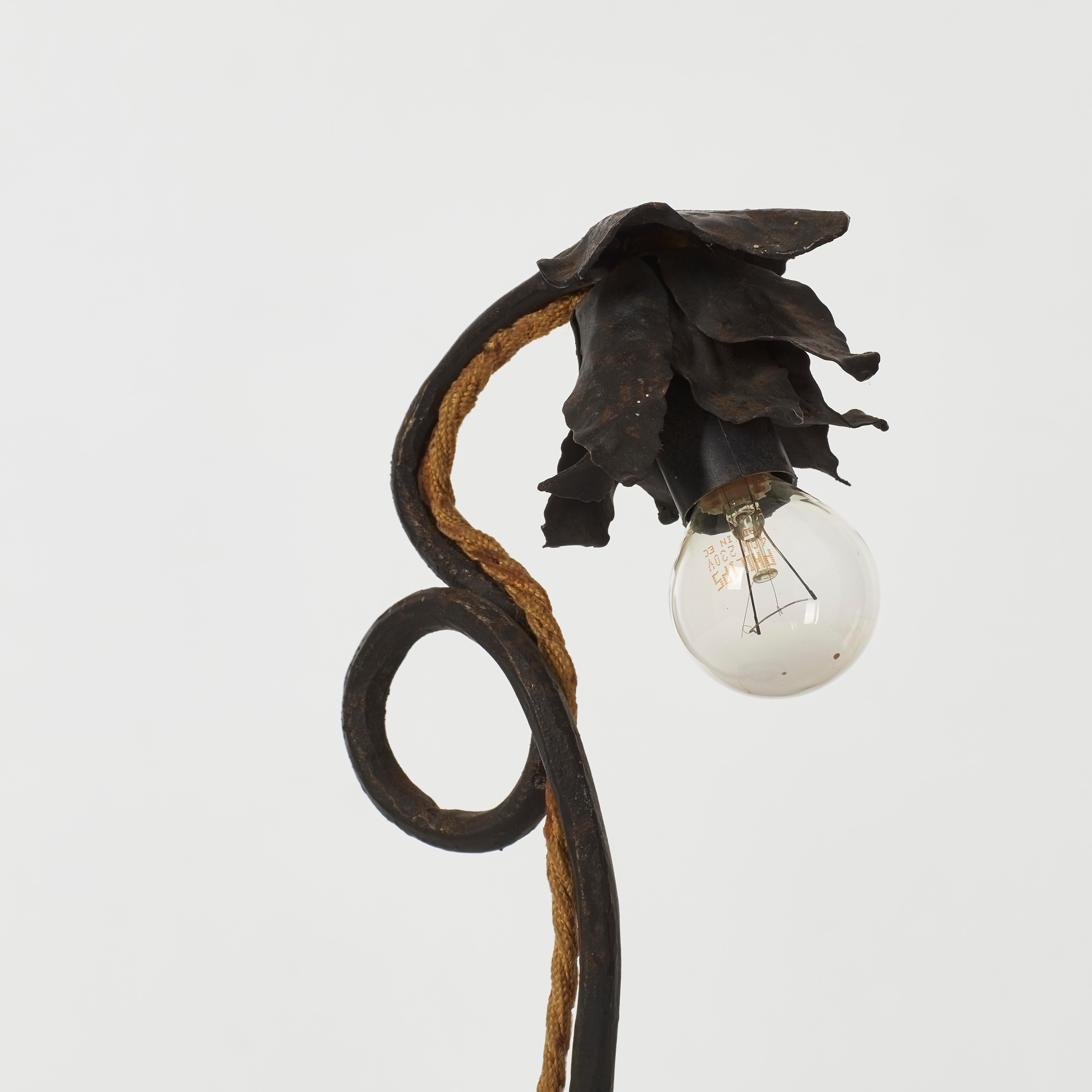 Fin du 20e siècle Lampes de table 'Fiore' de Salvino Marsura datant des années 1990 et provenant de Trévise, Italie en vente