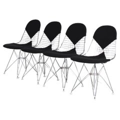 Vintage 1990s Set of 4 “Bikini” Chairs by Charles & Ray Eames for Vitra, Germany