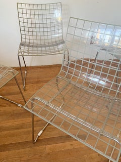 1990s Set of 4 Italian X3 Chairs by Marco Maran for Max Design