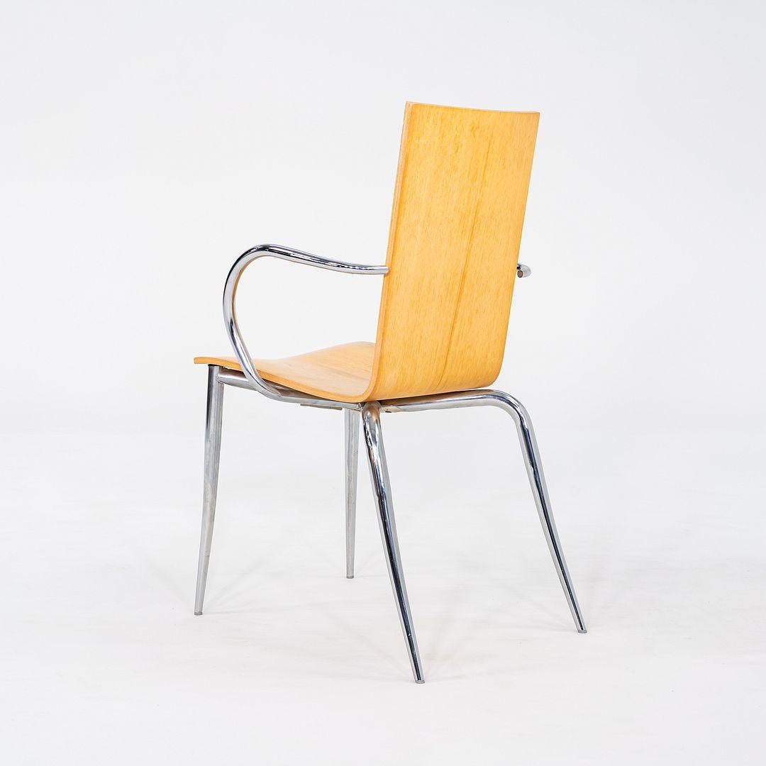 1990s Set of Six Philippe Starck for Driade Olly Tango Dining Arm Chairs For Sale 3