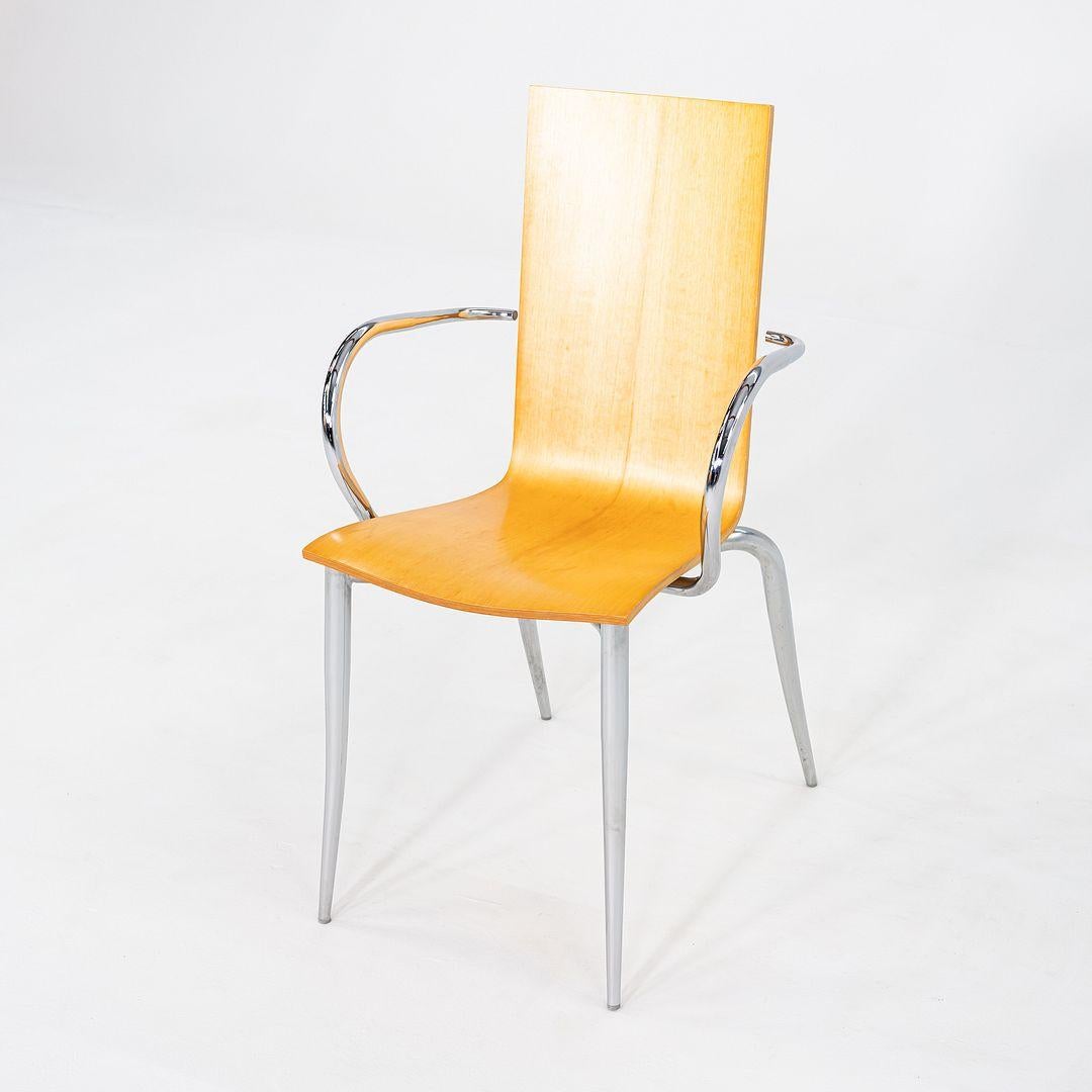 Modern 1990s Set of Six Philippe Starck for Driade Olly Tango Dining Arm Chairs For Sale