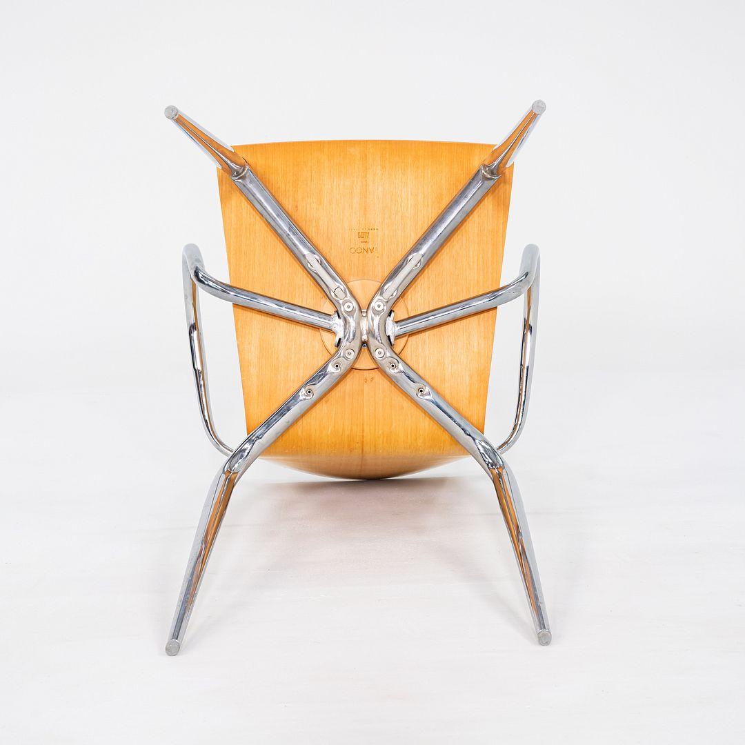 1990s Set of Six Philippe Starck for Driade Olly Tango Dining Arm Chairs In Good Condition For Sale In Philadelphia, PA