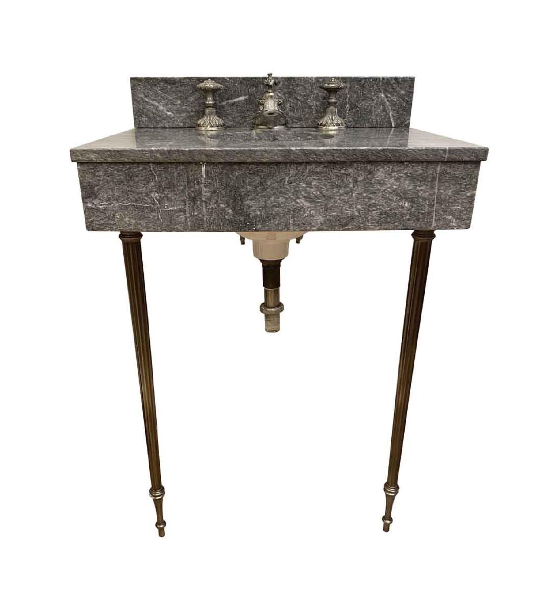 marble console sinks
