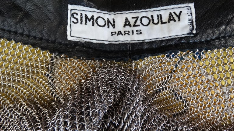 1990s Simon Azoulay Metal Mesh Outfit at 1stDibs