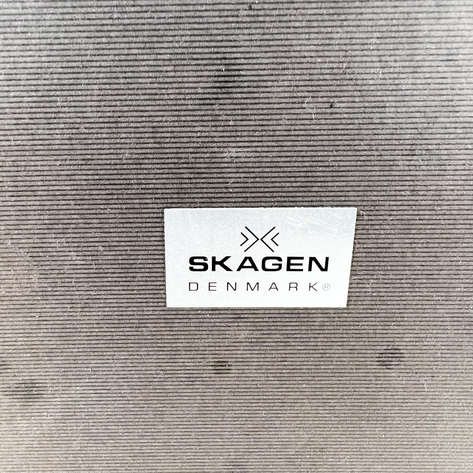 Danish 1990s Skagen of Denmark Modernist Mini Chess Game Travel Set