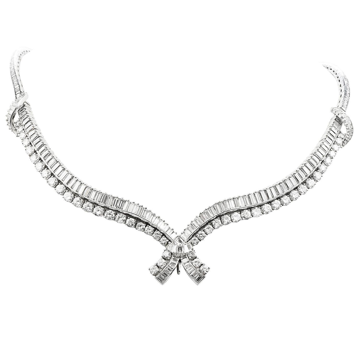 Be the center of attention with this stunning South Sea Pearl Diamond Platinum Dangle Choker Necklace weighing approximately 88.2 grams.

Expertly crafted in solid luxurious Platinum,  the piece is composed of  154 Dazzling Genuine Large Diamonds