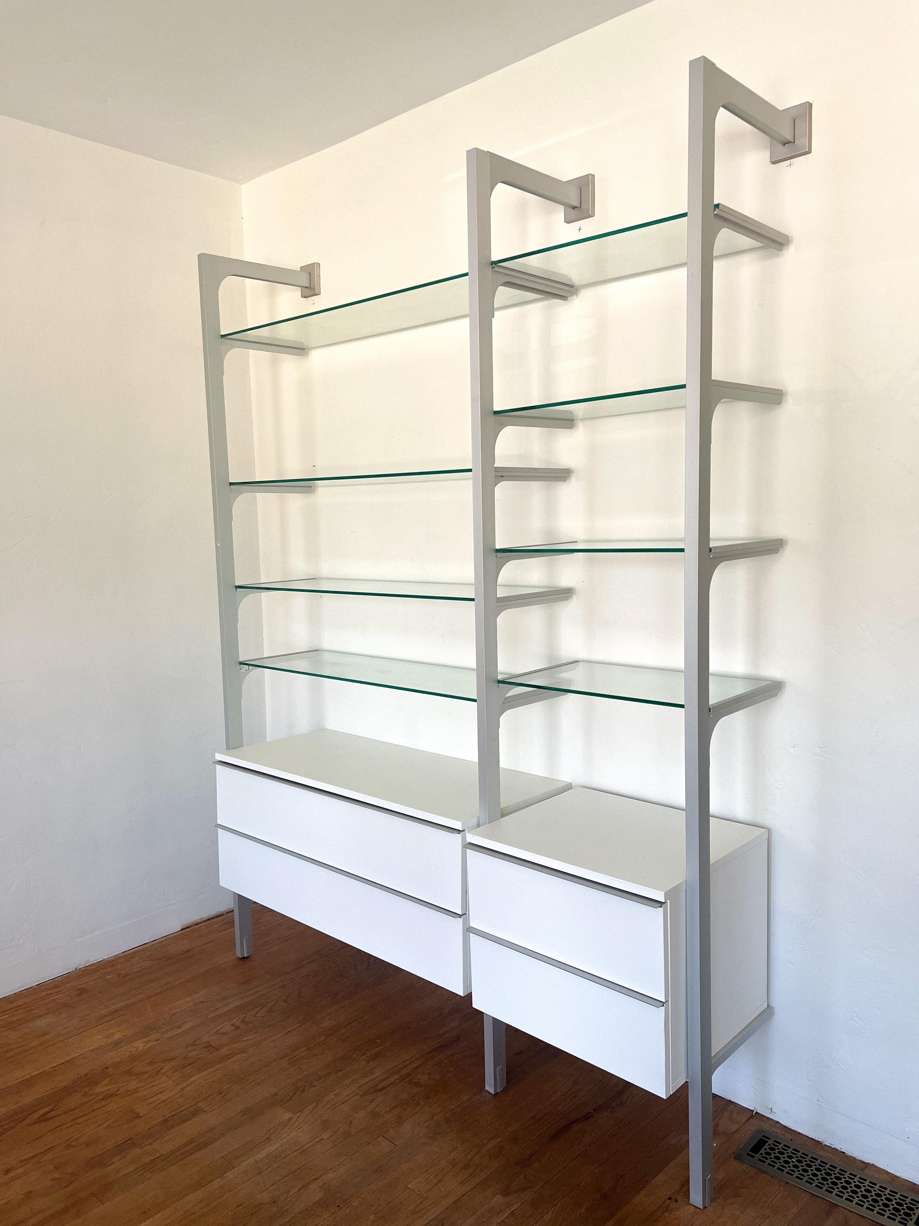 1990s Space Age Modular Wall Unit in the Style of Calligaris 4