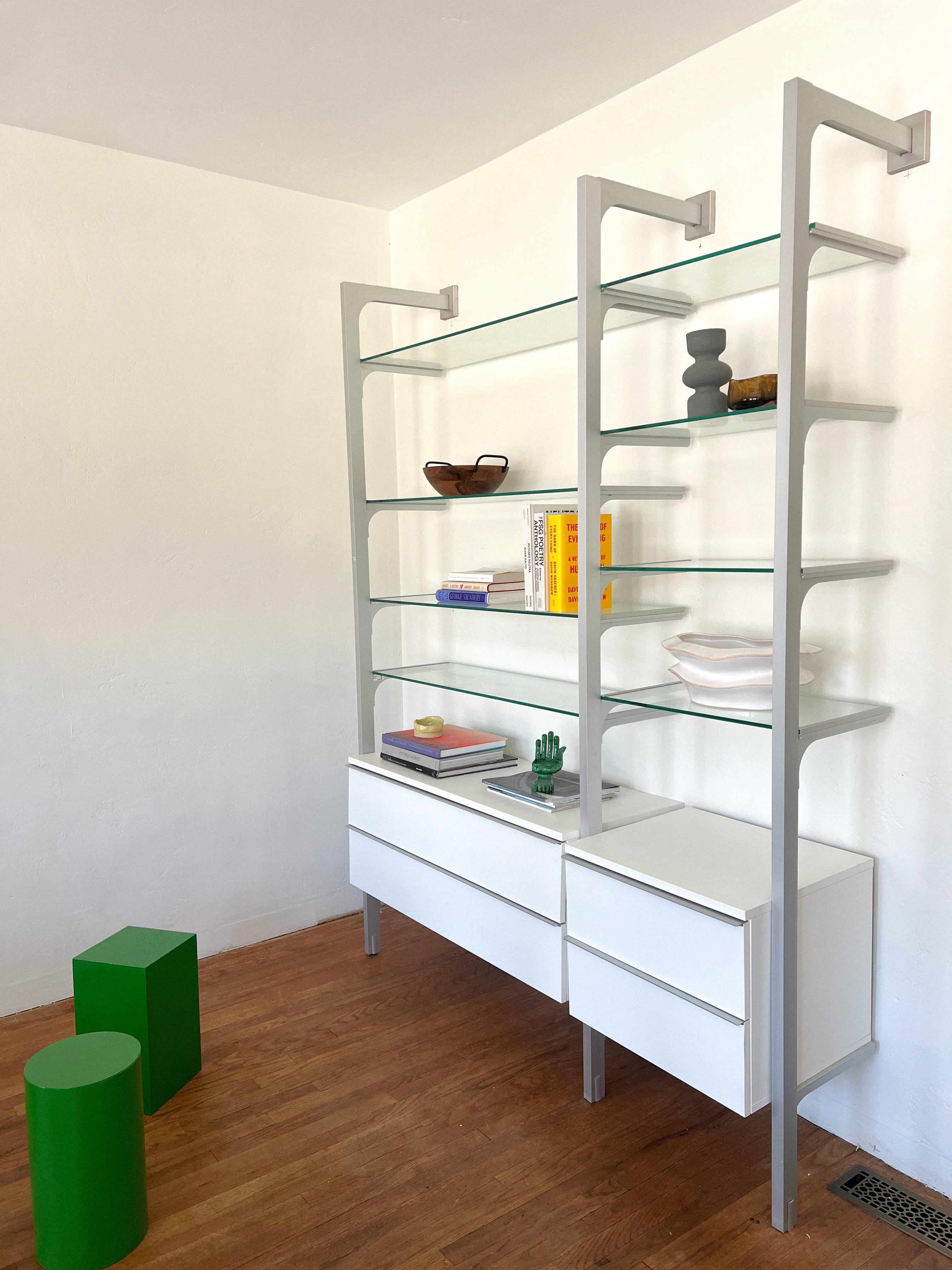 1990s Space Age Modular Wall Unit in the Style of Calligaris 5