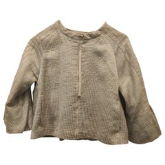 1990s Sportmax nude tone bolero jacket size 40