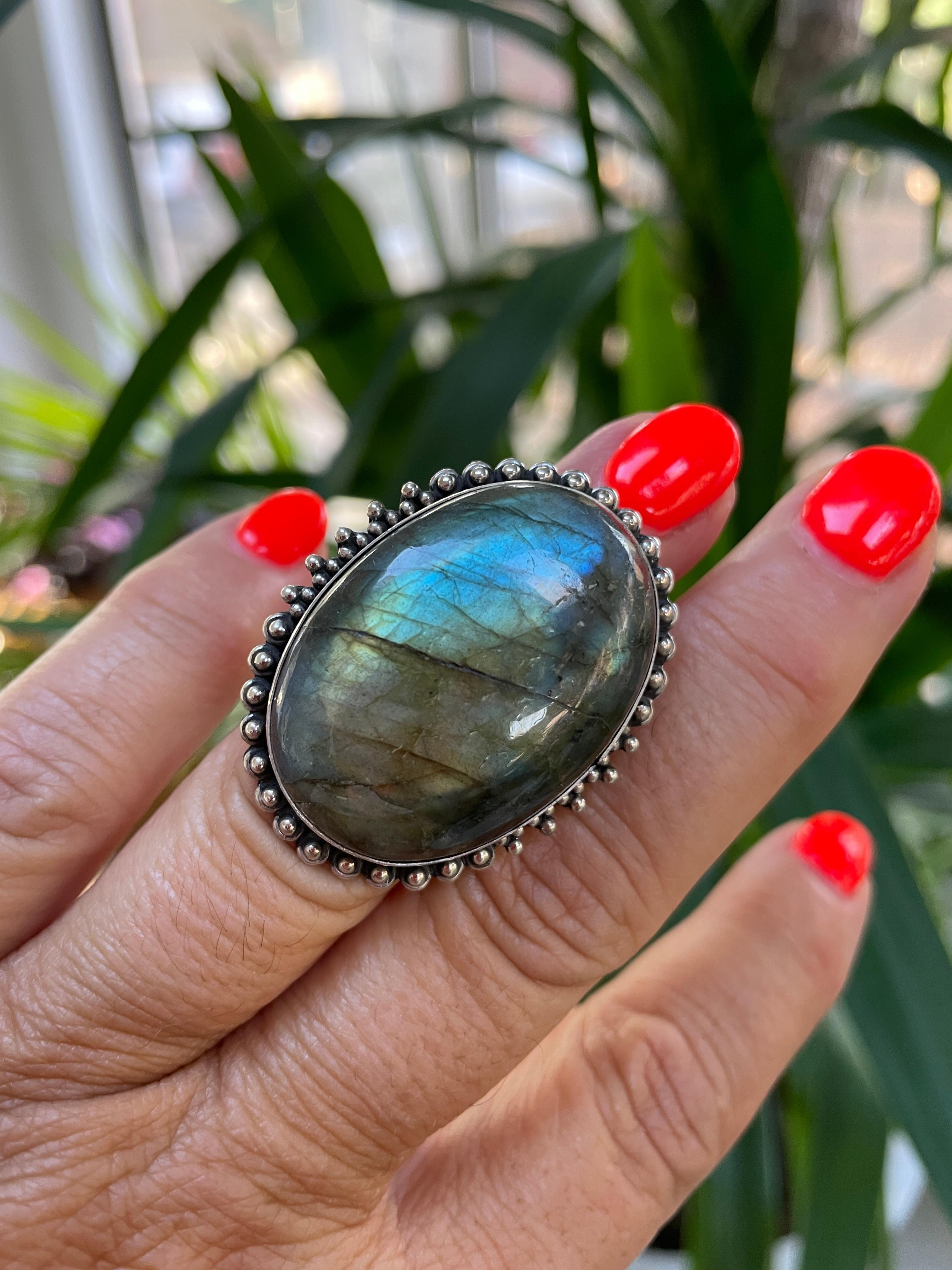 Women's Stephen Dweck  Sterling Silver Ring 1990s For Sale