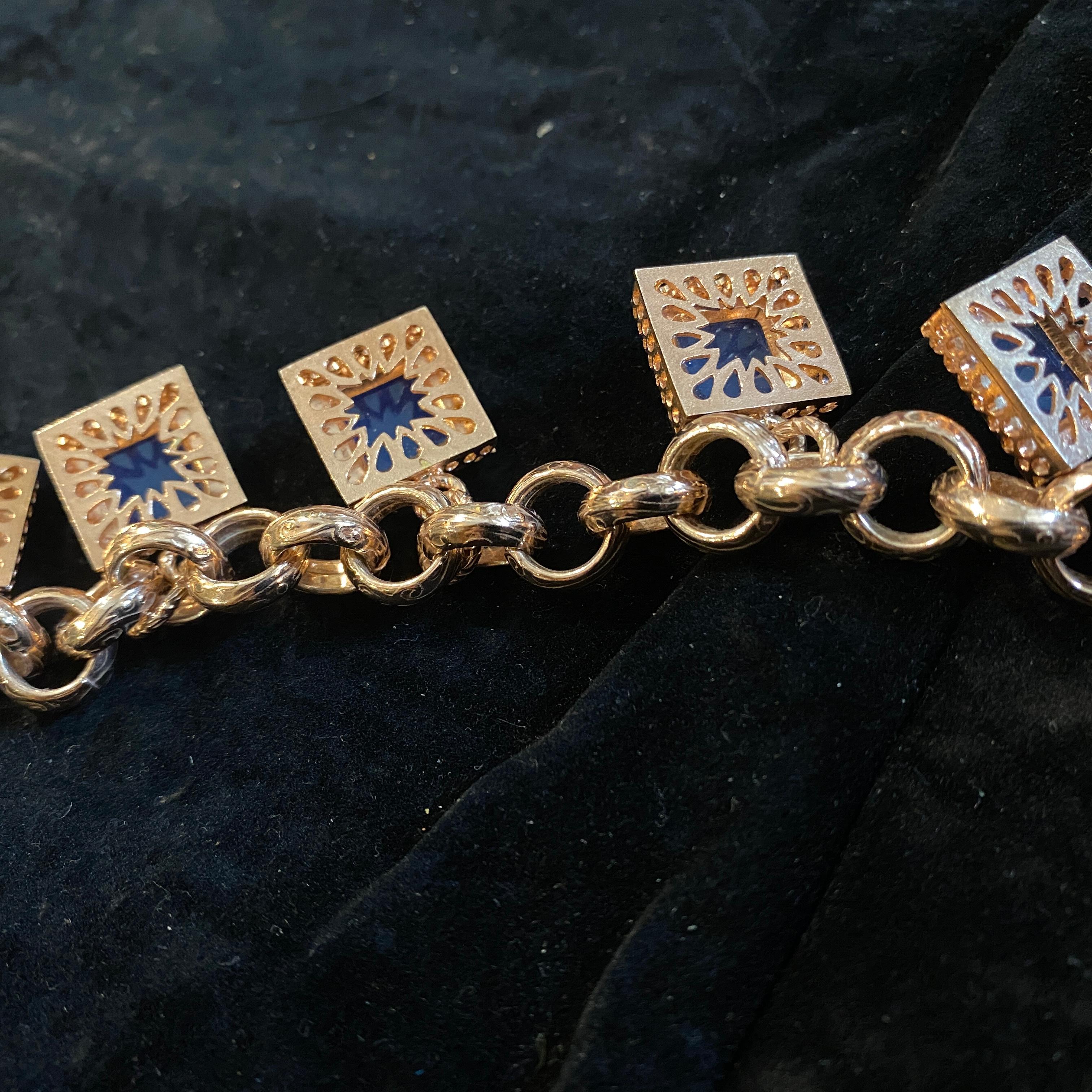 square bracelet charms